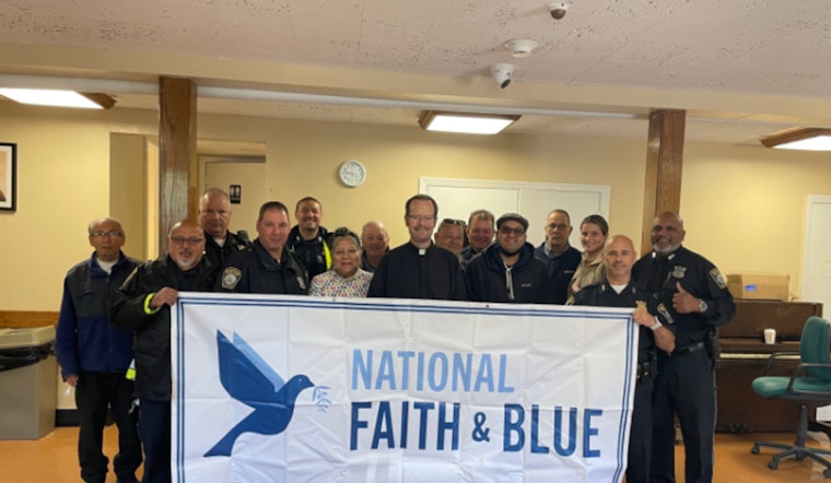 Boston Police Join Sacred Heart Church's Blessing of Officers Mass for Community Unity