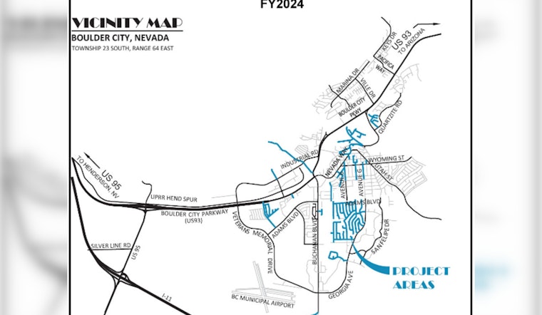 Boulder City Streets Set for Maintenance, American Pavement Preservation Schedules Slurry Seal Operations
