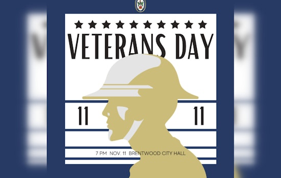 Brentwood to Host Inaugural Veterans Day Ceremony Honoring Local Military Service Members