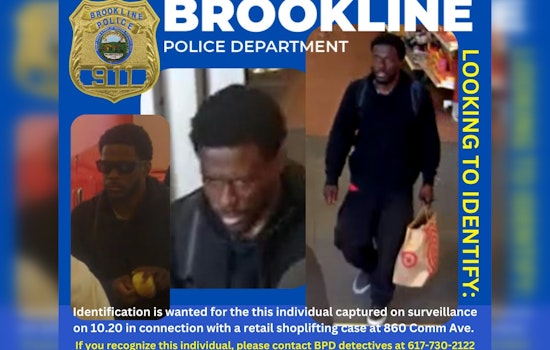 Brookline Police Seek Public's Help to Crack Commonwealth Ave Shoplifting Case