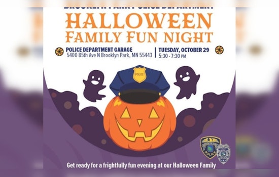 Brooklyn Park Police Department Brews Up Fun with Local Businesses for Halloween Family Night