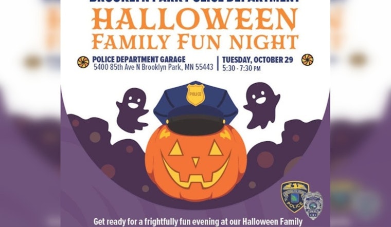 Brooklyn Park Police Department Brews Up Fun with Local Businesses for Halloween Family Night