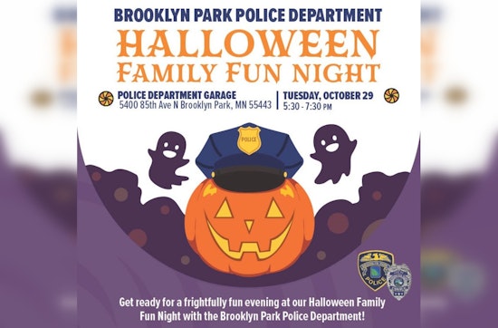 Brooklyn Park Police Host Free Halloween Family Fun Night with Emergency Vehicles on Display
