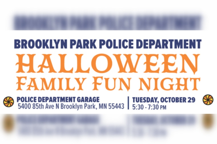 Brooklyn Park Police to Host Free Halloween Fun Night with Trunk-or-Treat and Activities for Families