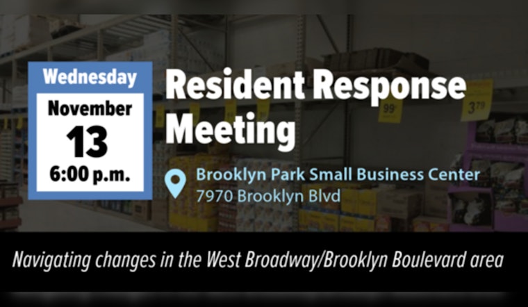 Brooklyn Park Residents and Business Owners to Discuss Area Revitalization and Safety Concerns at Upcoming City Meeting