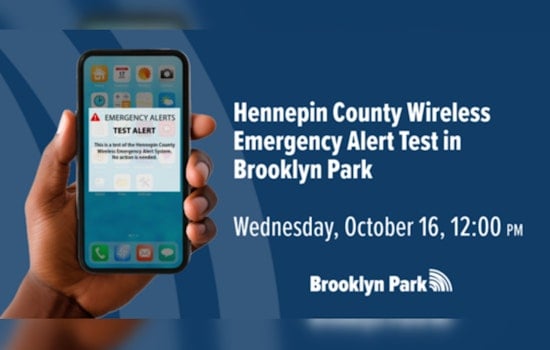 Brooklyn Park to Conduct Wireless Emergency Alert System Test on October 16