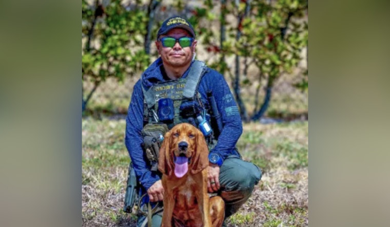 Broward County Welcomes New K-9 Hero, Bloodhound Ziva, to Aid in Search and Rescue Missions