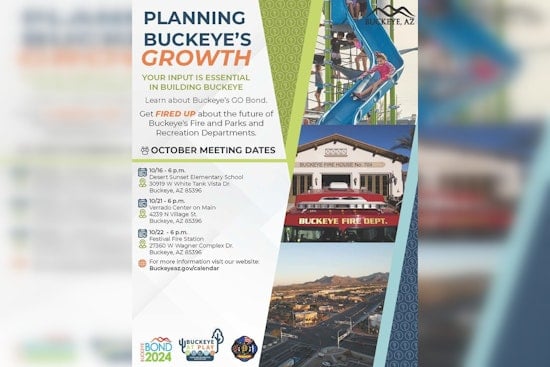 Buckeye Invites Residents to Shape City’s Future, Free Tacos and Fire Trucks at Bond Discussion Open Houses
