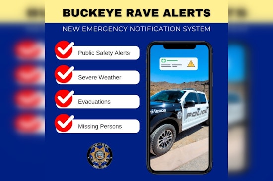 Buckeye Police Launch RAVE Alert System to Boost Community Safety and Awareness