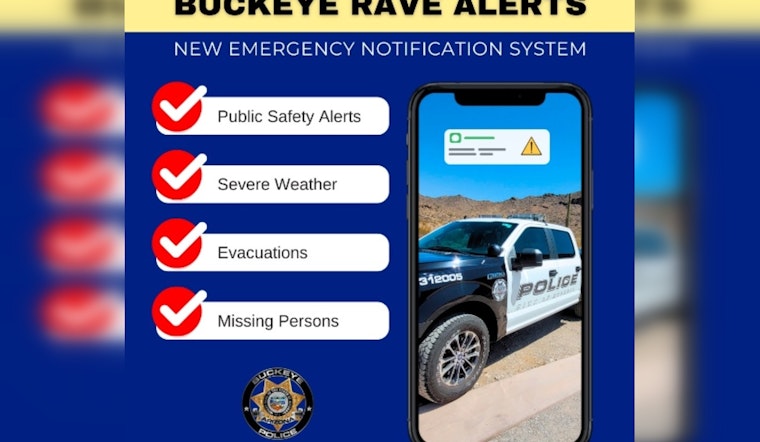 Buckeye Police Launch RAVE Alert System to Boost Community Safety and