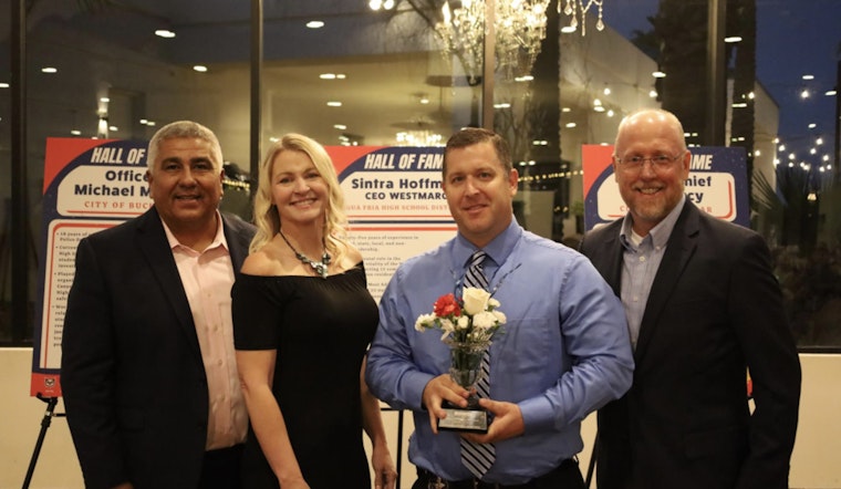 Buckeye School Resource Officer Inducted into Agua Fria High School District's Hall of Fame for Campus Security and Student Mentorship