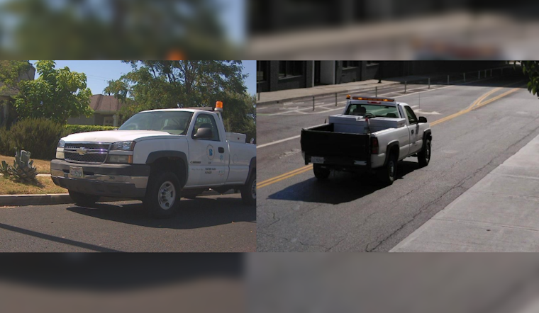 Burbank Police Seek Help to Locate Stolen Water and Power Utility Truck