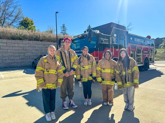 Burnsville High School Students Get a Taste of Firefighting Life Through Fire Ops Program