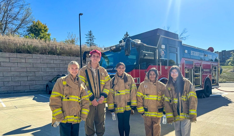 Burnsville High School Students Get a Taste of Firefighting Life Through Fire Ops Program