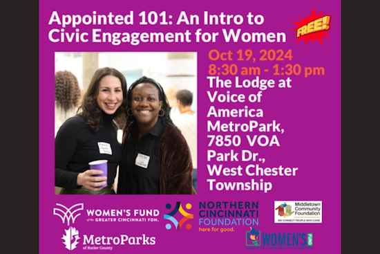 Butler County Women's Fund Launches Civic Engagement Initiative to Encourage Board Service Among Women