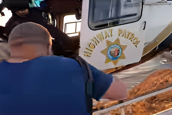 California Highway Patrol Air Operations Conducts Cliffside Rescue at Shelter Cove