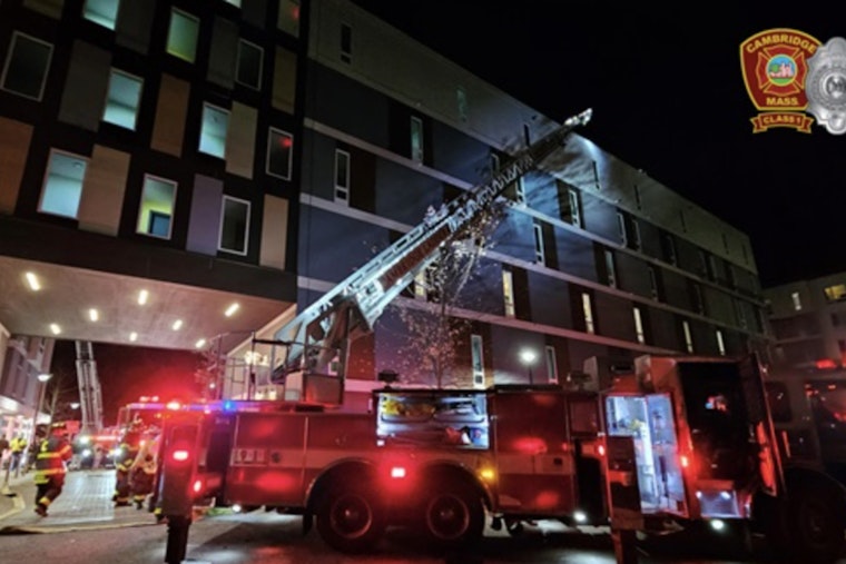 Cambridge Community Rallies After 2-Alarm Fire Engulfs Residential Building's Rubbish Chute