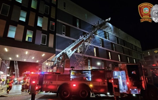 Cambridge Community Rallies After 2-Alarm Fire Engulfs Residential Building's Rubbish Chute