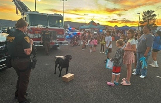 Camp Verde Celebrates Community with K-9 Demonstrations at National Night Out Event