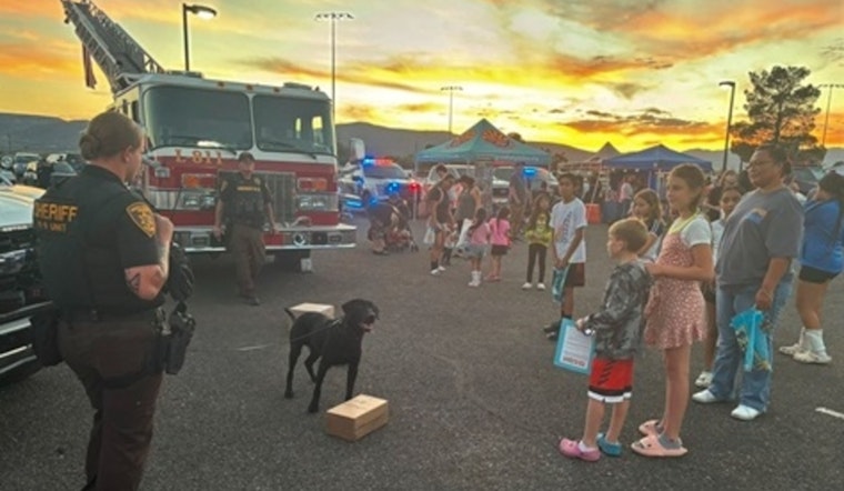 Camp Verde Celebrates Community with K-9 Demonstrations at National Night Out Event