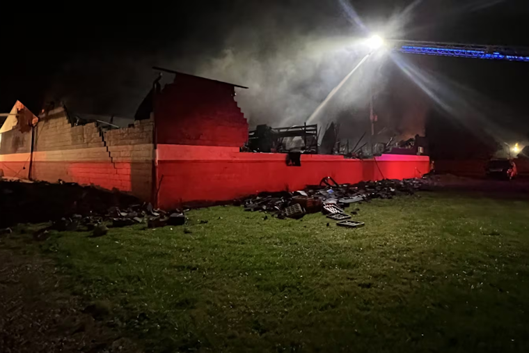 Canton Firefighters Injured as Explosions Rock Heating and Cooling Business Amidst Blazing Inferno