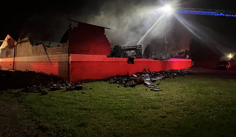 Canton Firefighters Injured as Explosions Rock Heating and Cooling Business Amidst Blazing Inferno