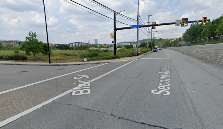 Cement Truck Overturns in Pittsburgh's Hazelwood Neighborhood, One Injured