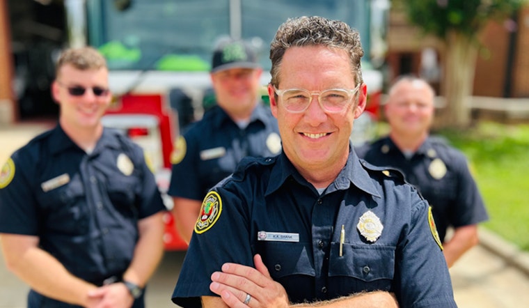 Charlotte Celebrates Kyle Shank as Firefighter of the Year for Exceptional Service and Community Dedication