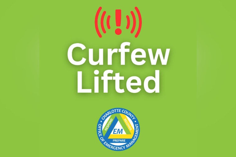 Charlotte County Curfew Lifted, Sheriff’s Office Urges Community Vigilance Post-Hurricane Milton