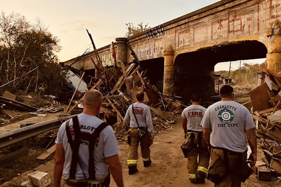 Charlotte Firefighters Return from Heroic Eight-Day Aid Mission in Hurricane-Hit Asheville
