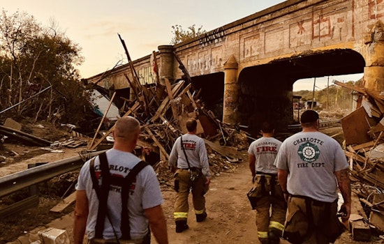Charlotte Firefighters Return from Heroic Eight-Day Aid Mission in Hurricane-Hit Asheville