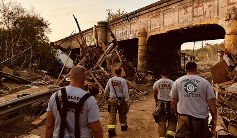 Charlotte Firefighters Return from Heroic Eight-Day Aid Mission in Hurricane-Hit Asheville