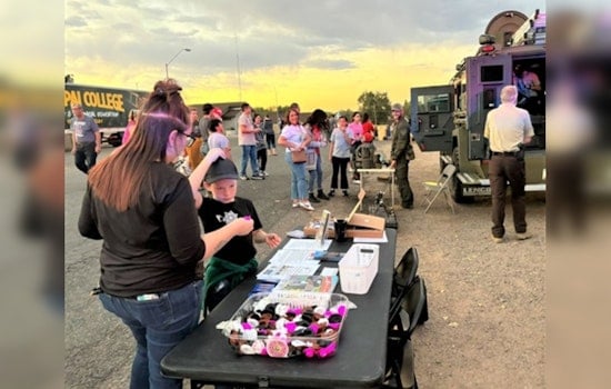 Chino Valley Celebrates Community and Safety at National Night Out with Yavapai County Sheriff's Display