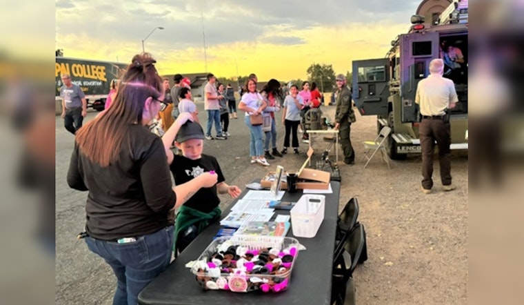 Chino Valley Celebrates Community and Safety at National Night Out with Yavapai County Sheriff's Display