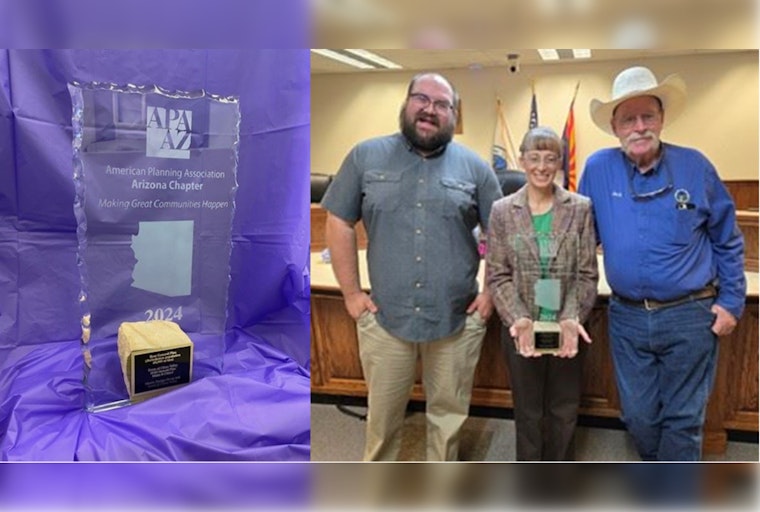 Chino Valley's "Make It Chino" 2040 Plan Wins Top Urban Planning Award at APA Conference in Tucson
