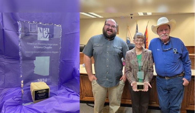 Chino Valley's "Make It Chino" 2040 Plan Wins Top Urban Planning Award at APA Conference in Tucson