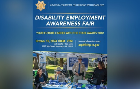 CHP Stockton Division Champions Diversity with Disability Employment Awareness Fair in Sacramento