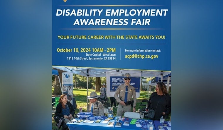 CHP Stockton Division Champions Diversity with Disability Employment Awareness Fair in Sacramento