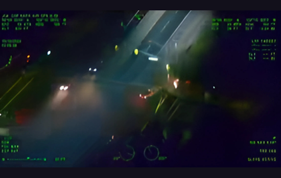 VIDEO: CHP's Air Unit Assists Napa County Deputies in Apprehending Suspect Following High-Speed Chase Near Vallejo