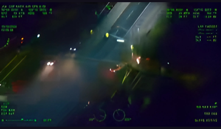 VIDEO: CHP's Air Unit Assists Napa County Deputies in Apprehending Suspect Following High-Speed Chase Near Vallejo