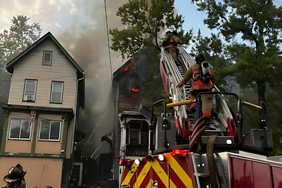 Cincinnati Firefighter Injured, Four Residents Displaced in Lower Price Hill House Fire