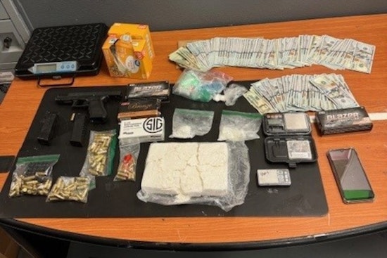Citrus Heights Police Seize Cocaine Worth $50,000 and Illegal Firearm, Suspect Booked on Felony Charges