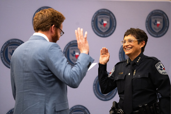 City of Denton Welcomes Jessica Robledo as New Police Chief, Signals Progressive Policing Approach