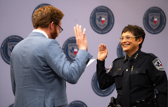 City of Denton Welcomes Jessica Robledo as New Police Chief, Signals Progressive Policing Approach