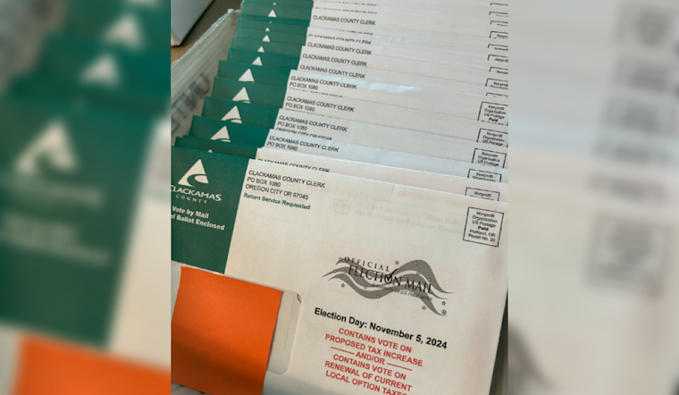 Clackamas County Sends 320,000 Ballots for November Election, "Track Your Ballot" Service Enhances Voter Experience