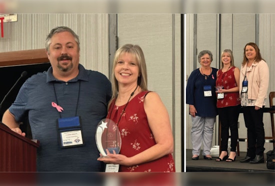 Clarksville's Purchasing Director Camille Thomas Honored with Volunteer of the Year Awards by Two Tennessee Associations