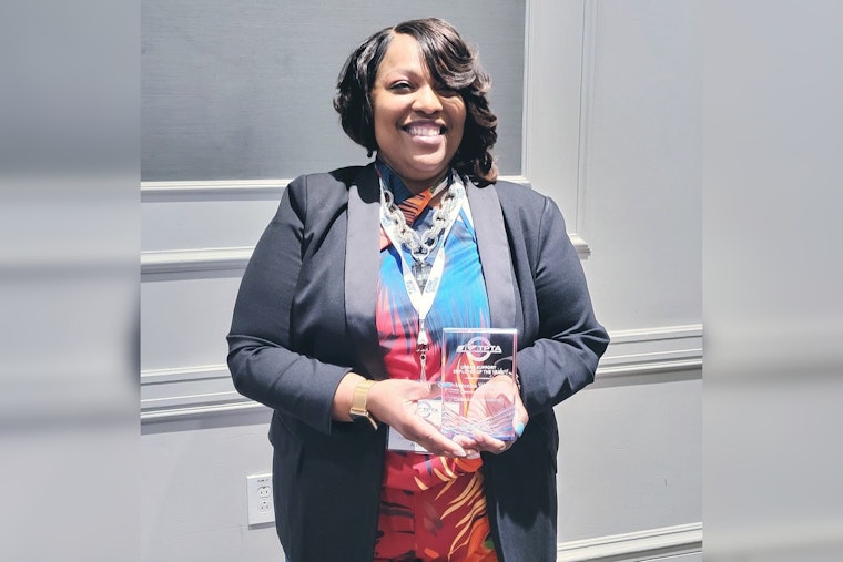 Clarksville's Veronica Williams Honored with Statewide Urban Support Employee of the Year Award by TPTA