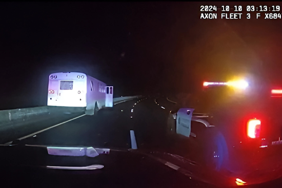 Clearlake Man Arrested After Leading Healdsburg Police on Highway 101 Chase in Stolen School Bus