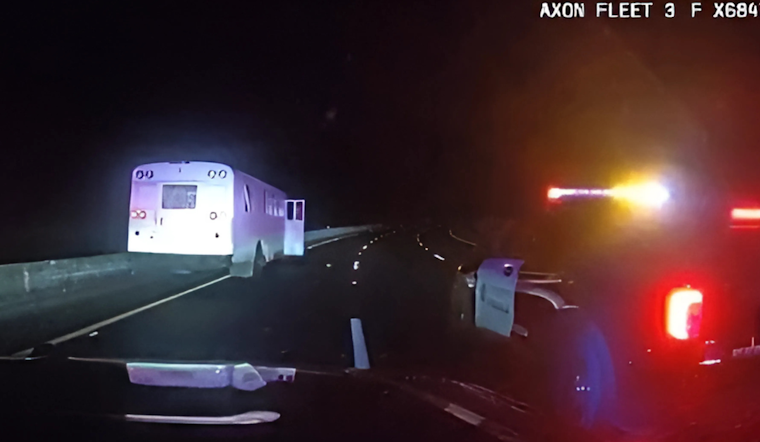 Clearlake Man Arrested After Leading Healdsburg Police on Highway 101 Chase in Stolen School Bus