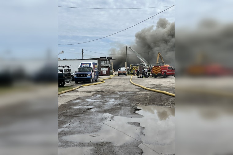Clearwater Scrap Metal Facility Engulfed in Flames Following Hurricane Debris Mishandling